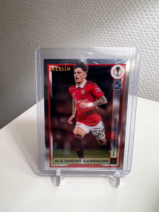 Merlin Chrome 22-23 - Alejandro Garnacho RC Card - Manchester United