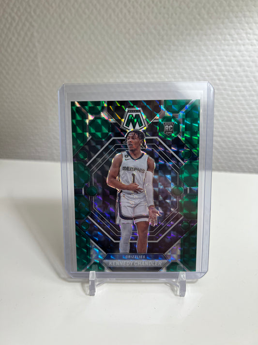 Mosaic 22-23 - Kennedy Chandler Green Prizm RC Card - Memphis Grizzlies