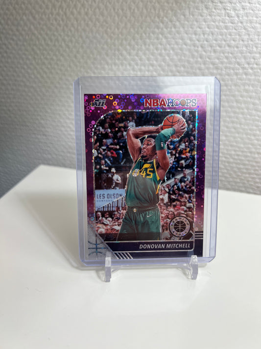 Hoops Premium Stock 19-20 - Donovan Mitchell Purple Disco Prizm - Utah Jazz