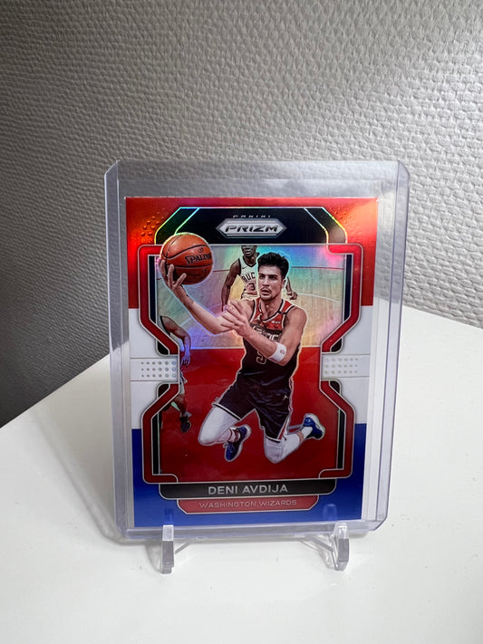 Prizm 21-22 - Deni Avdija Tri-Color - Washington Wizards