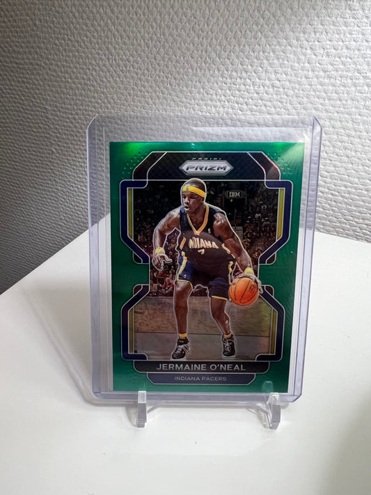 Prizm 21-22 - Jermaine ONeal Green Prizm - Indiana Pacers