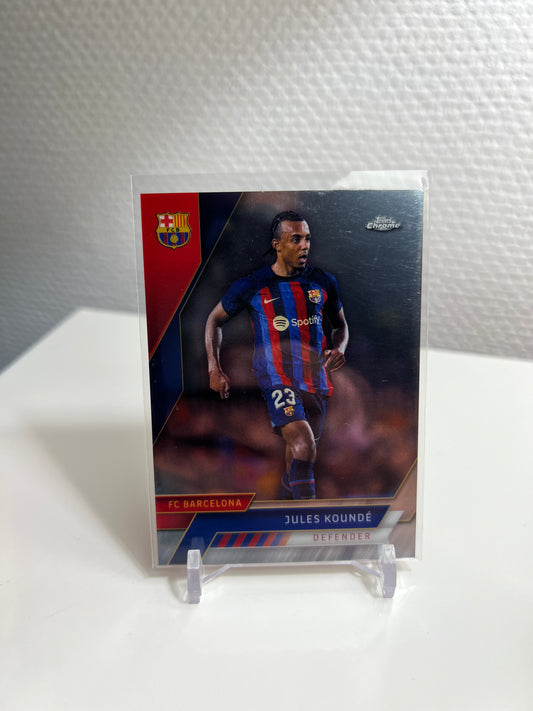 Chrome 22-23 - Jules Kounde Action - FC Barcelona