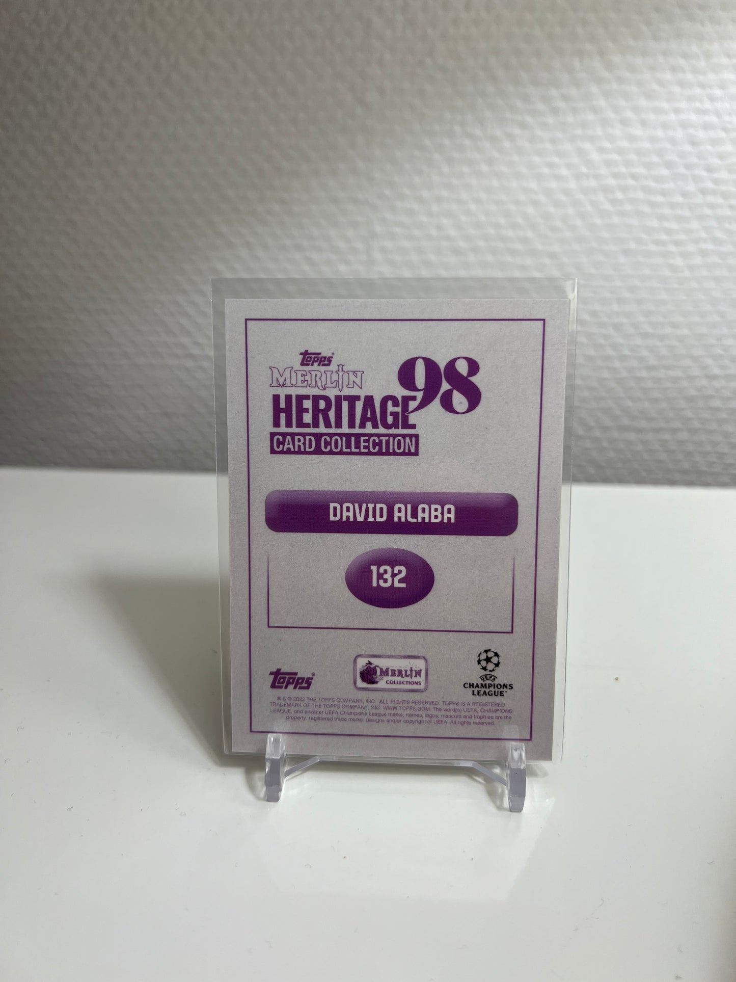 Merlin Heritage 98 22-23 - David Alaba - Real Madrid