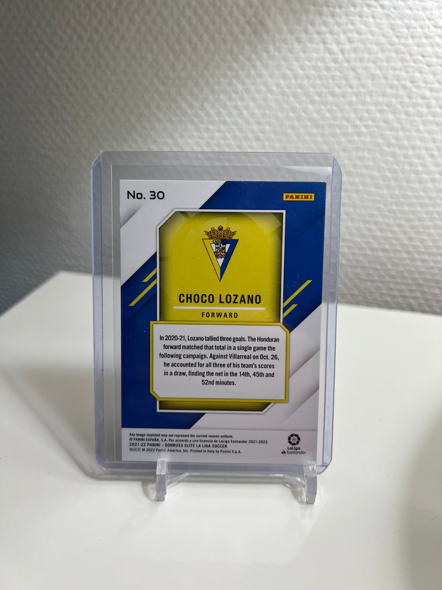Donruss Elite 21-22 - Choco Lozano Orange /75 - FC Cadiz