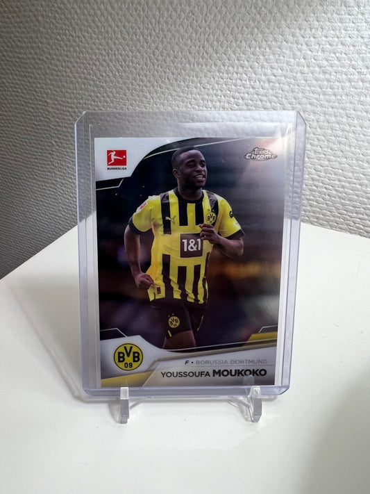 Chrome 22-23 - Youssoufa Moukoko Refractor - Borussia Dortmund