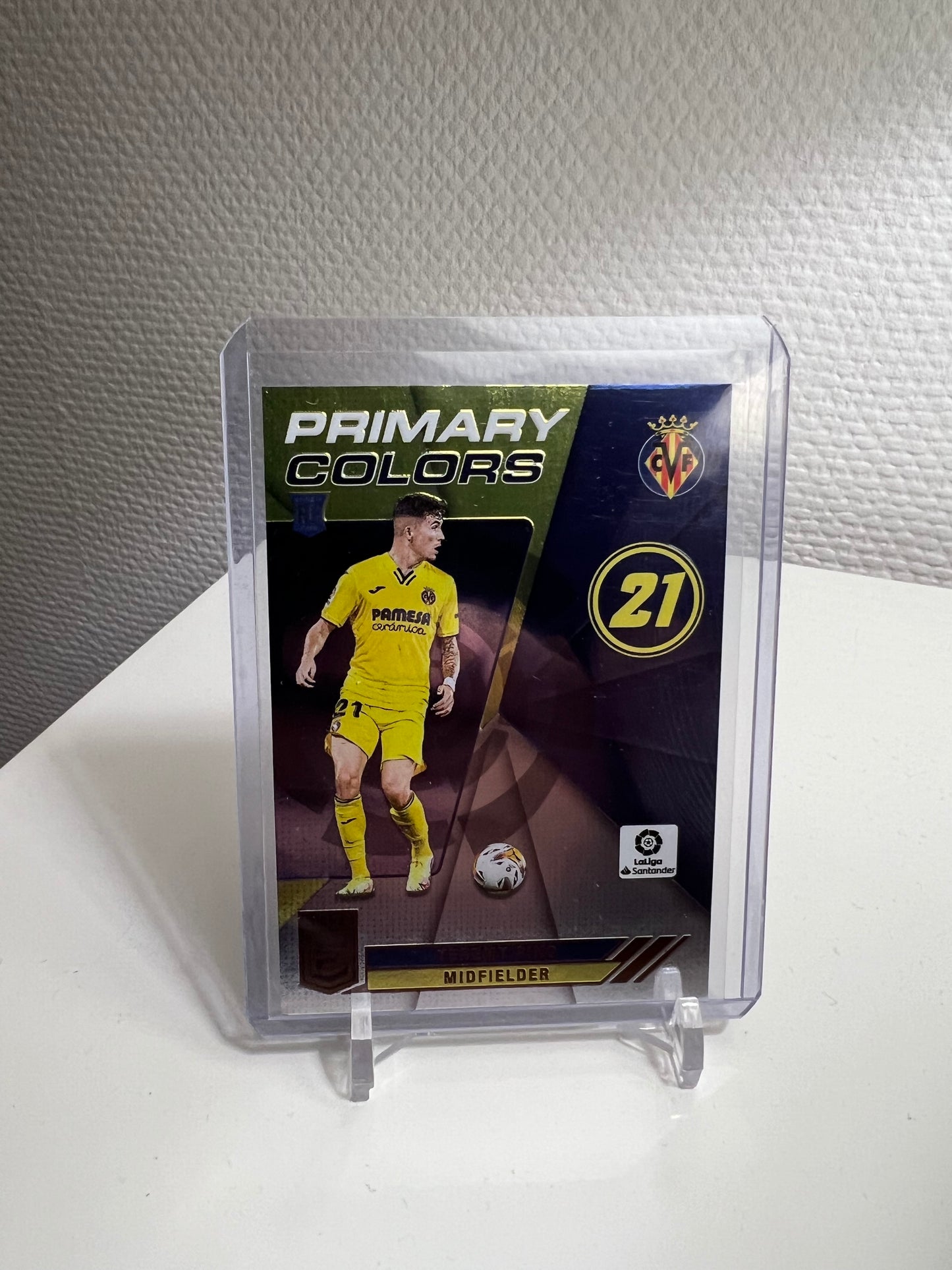 Donruss Elite 21-22 - Yeremy Pino Primary Colors 21 RC Card - FC Villerreal