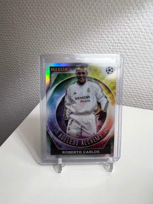 Merlin Chrome 22-23 - Roberto Carlos Ageless Alchemy - Real Madrid #AA-11