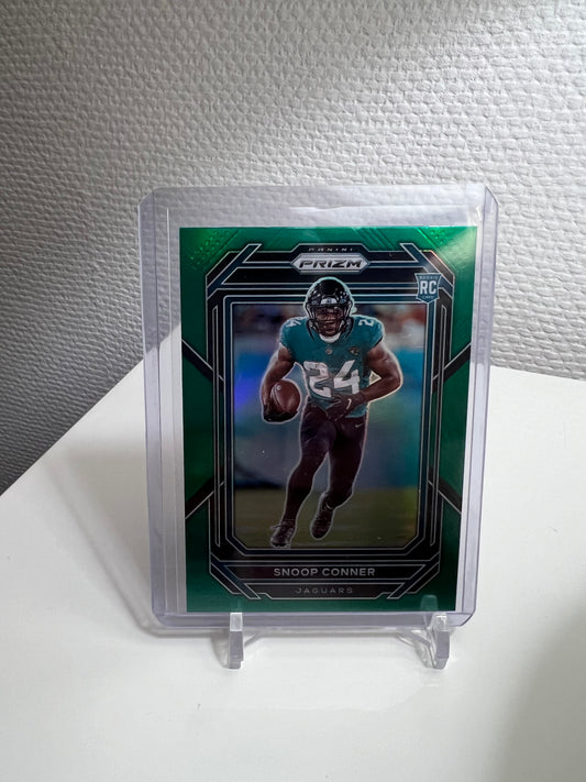 Prizm 22 - Snoop Conner Green RC Card - Jacksonville Jaguars