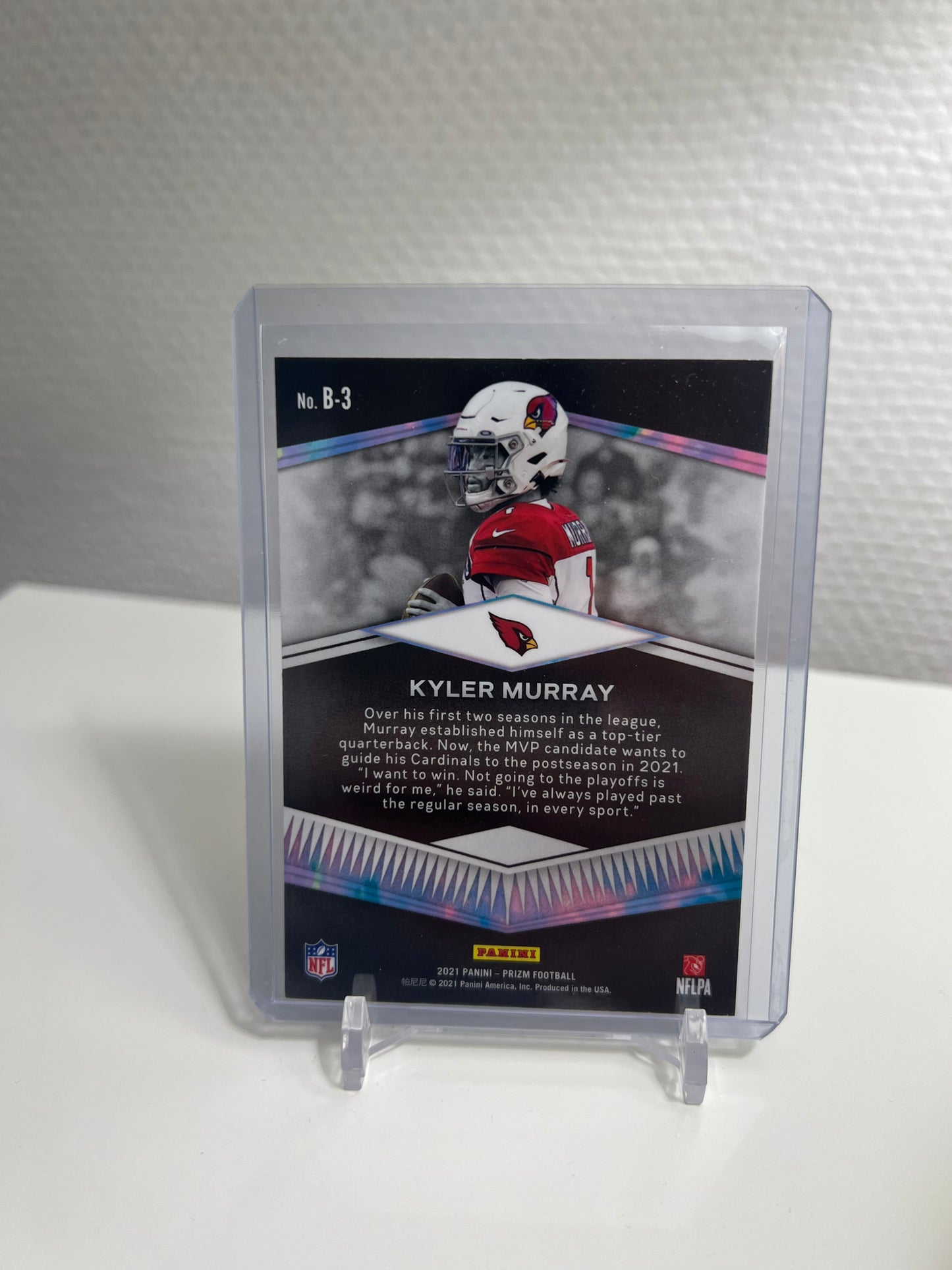 Prizm 21 - Kyler Murray Brilliance - Arizona Cardinals #B-3