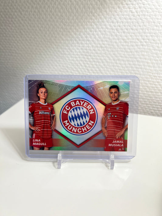 Team Set 22-23 - Lina Magull / Jamal Musiala Ein Verein - FC Bayern München #EV-MM