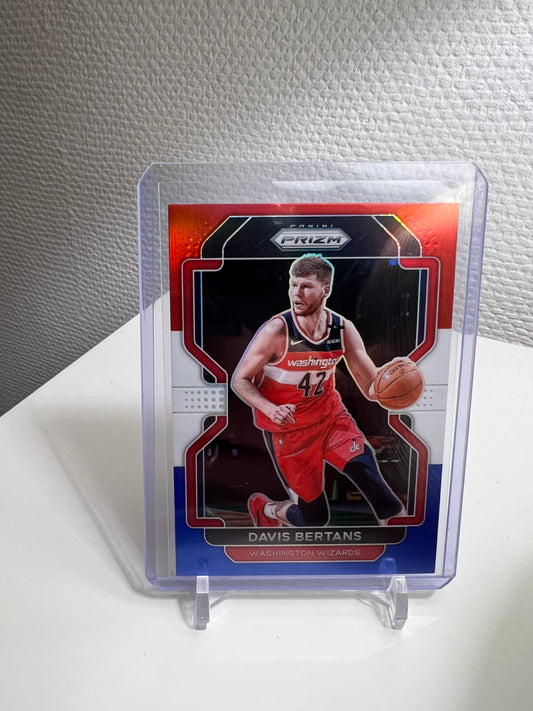 Prizm 21-22 - Davis Bertans Tri-Color - Washington Wizards