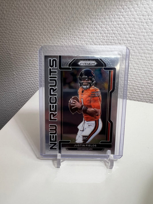 Prizm 21 - Justin Fields New Recruits RC Card - Chicago Bears #NR-4