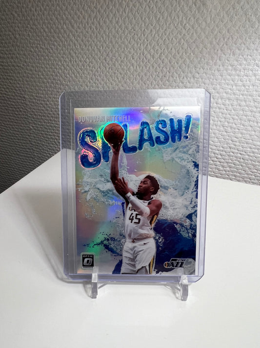 Donruss Optic 21-22 - Donovan Mitchell Splash! Prizm - Utah Jazz