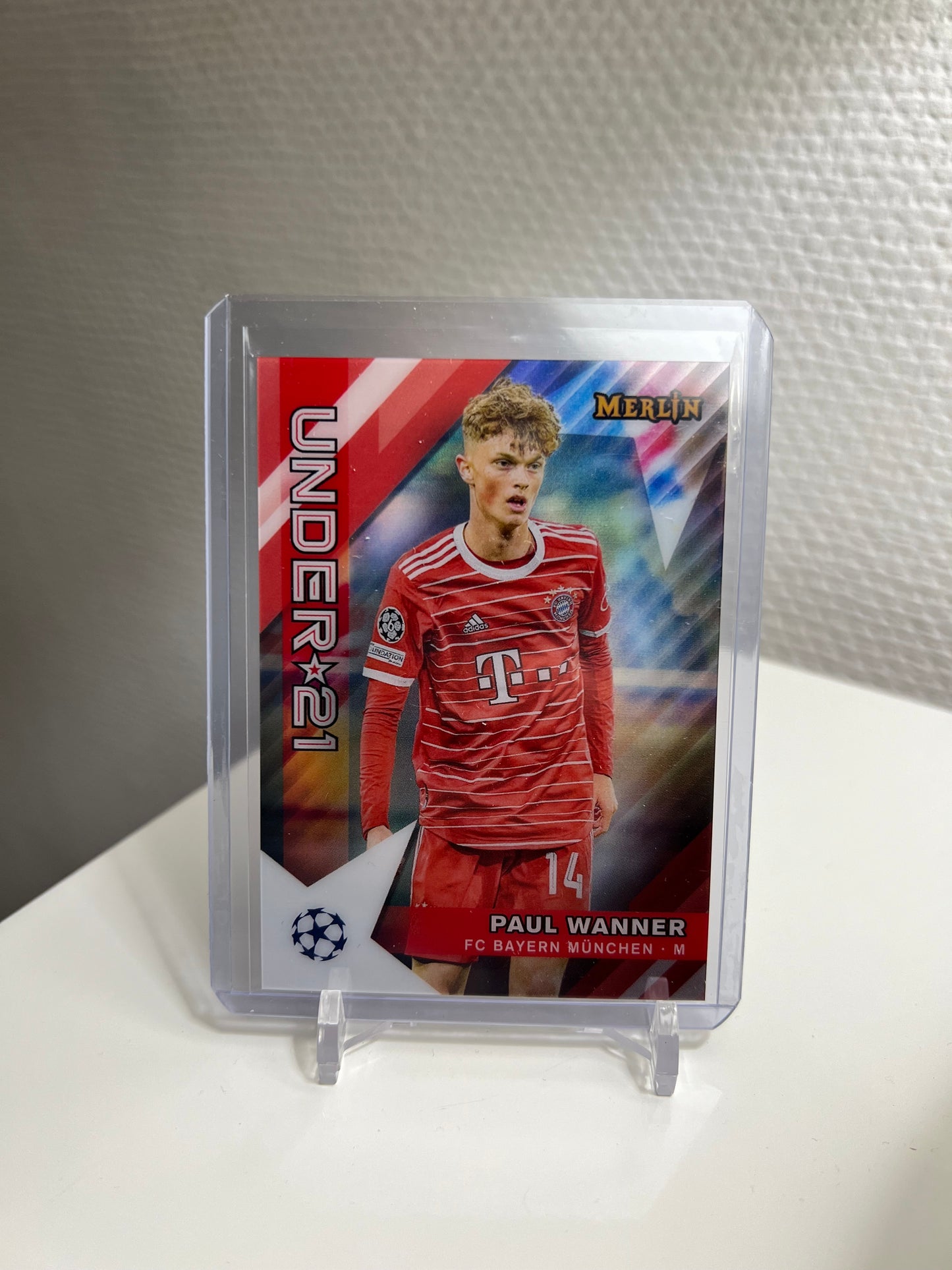 Merlin Chrome 22-23 - Paul Wanner Under 21 - FC Bayern München #U21-14