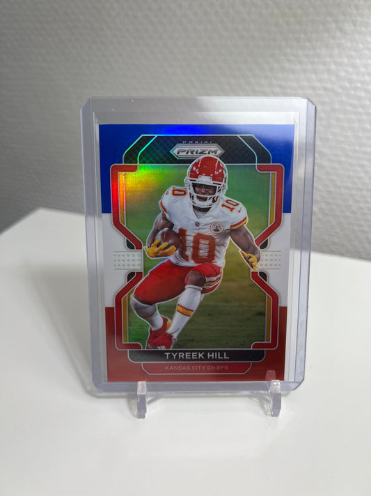 Panini Prizm 21 - Tyreek Hill Tri-Color - Kansas City Chiefs
