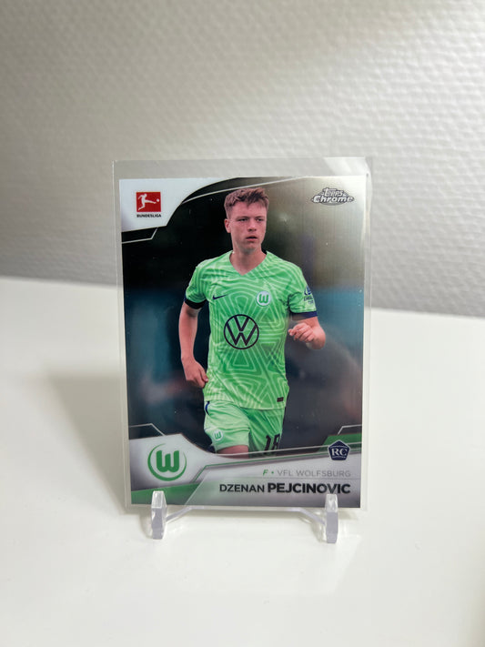 Chrome 22-23 - Dzenan Pejcinovic RC Card - VFL Wolfsburg