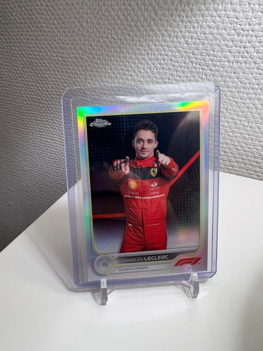 Chrome 22 - Charles Leclerc Refractor - Scuderia Ferrari #25