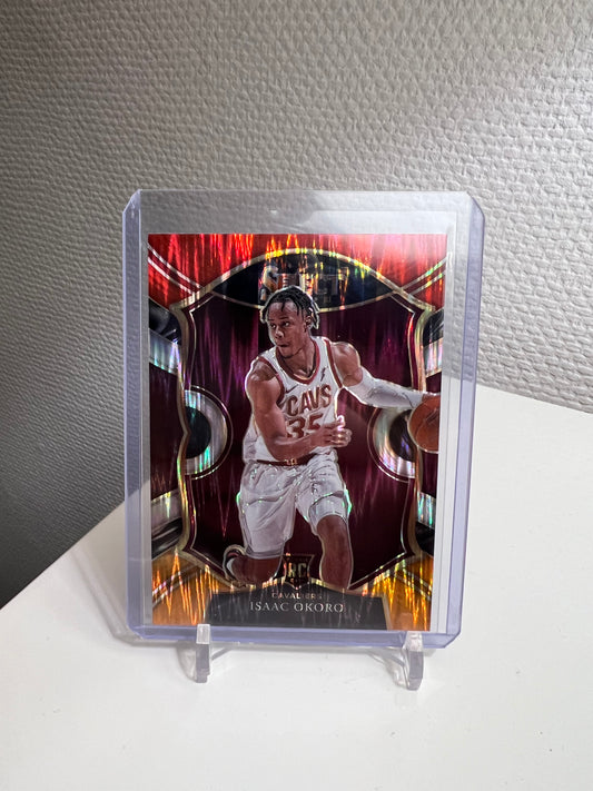 Select 20-21 - Isaac Okoro Prizm RC Card Tri-Color Shimmer - Cleveland Cavaliers