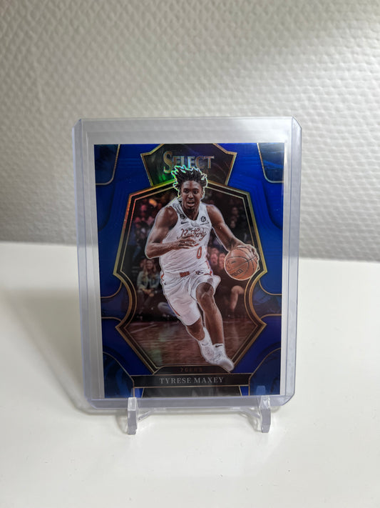 Select 22-23 Blue - Tyrese Maxey Prizm - Philadelphia 76ers