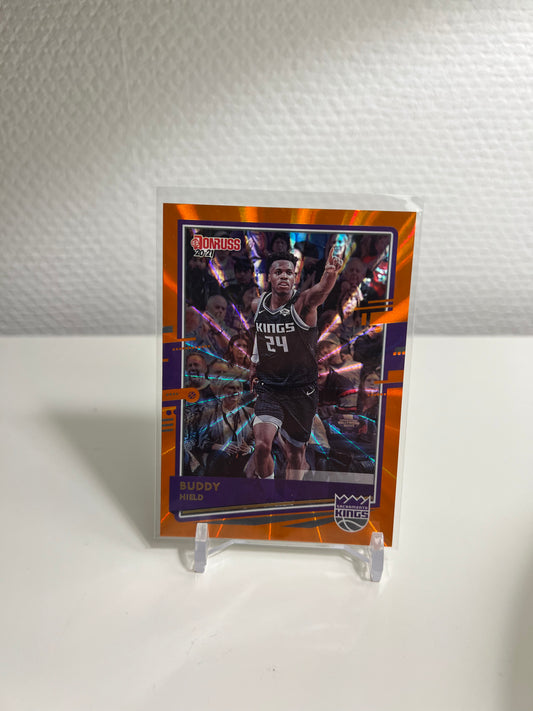 Panini Donruss 20-21 - Buddy Hield Orange Laser - Sacramento Kings
