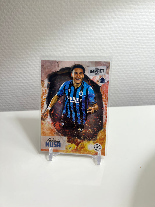 Topps Impact 22-23 - Antonio Nusa RC Card - FC Brügge