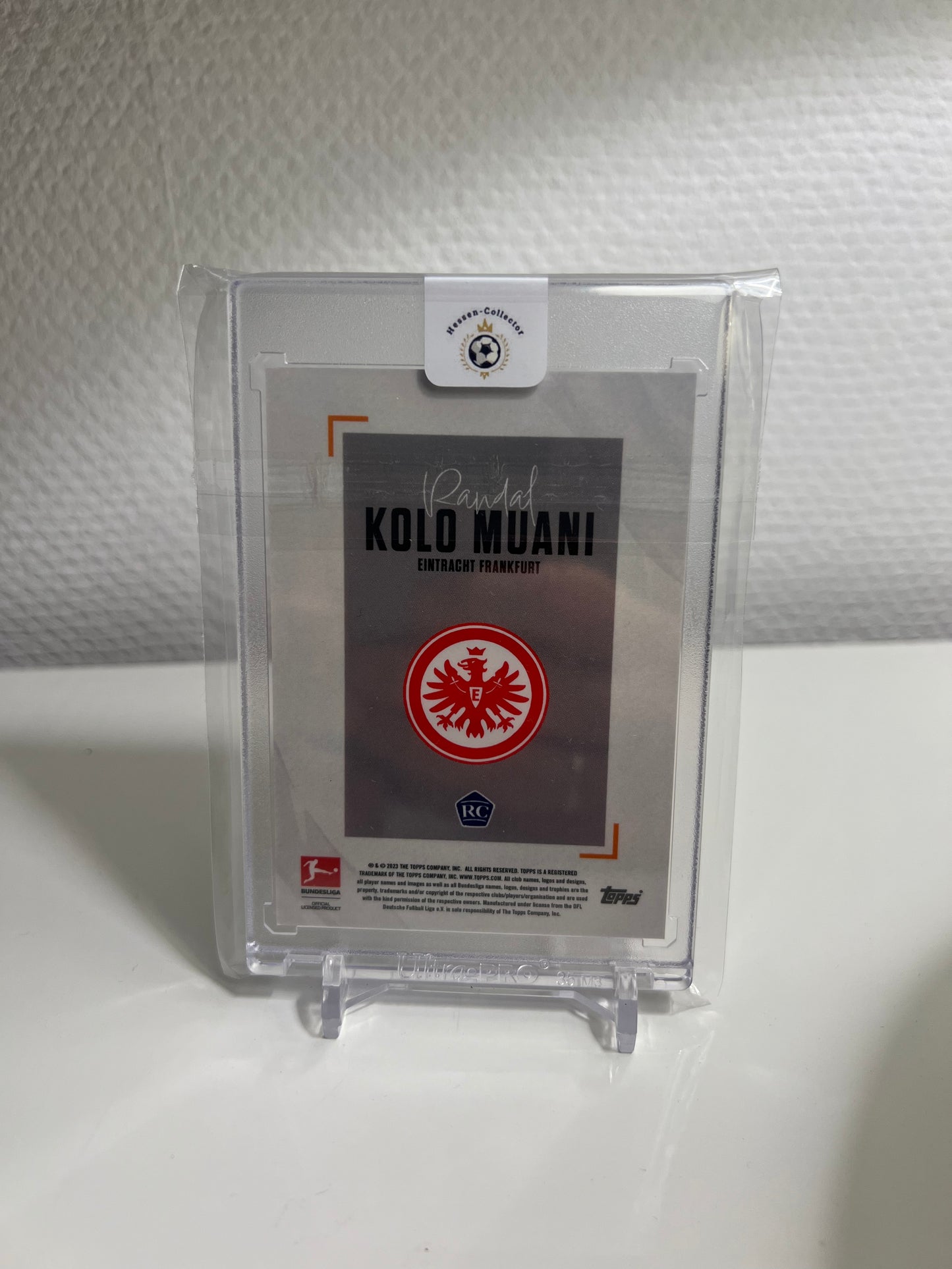 Topps Stars of the Season 22-23 - Randal Kolo Muani RC Card Autograph Orange /25 - Eintracht Frankfurt