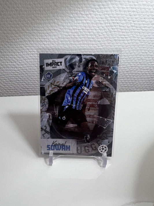 Topps Impact 22-23 - Kamal Sowah RC Card - FC Brügge