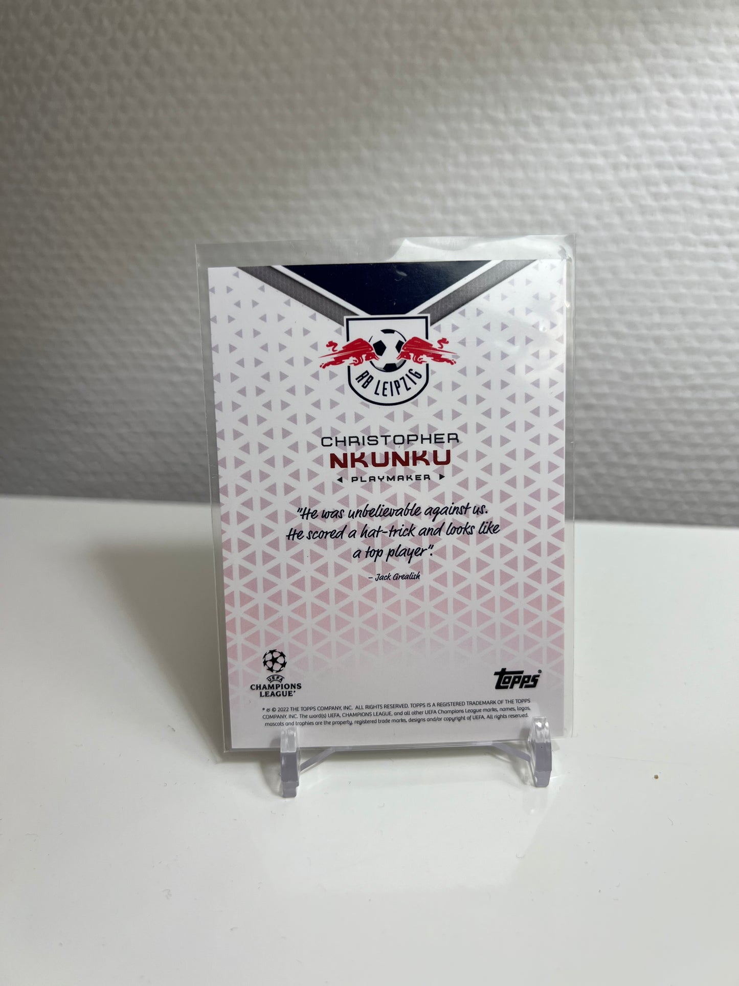Topps Platinum Curated Set 22-23 - Christopher Nkunku Playmaker - RB Leipzig