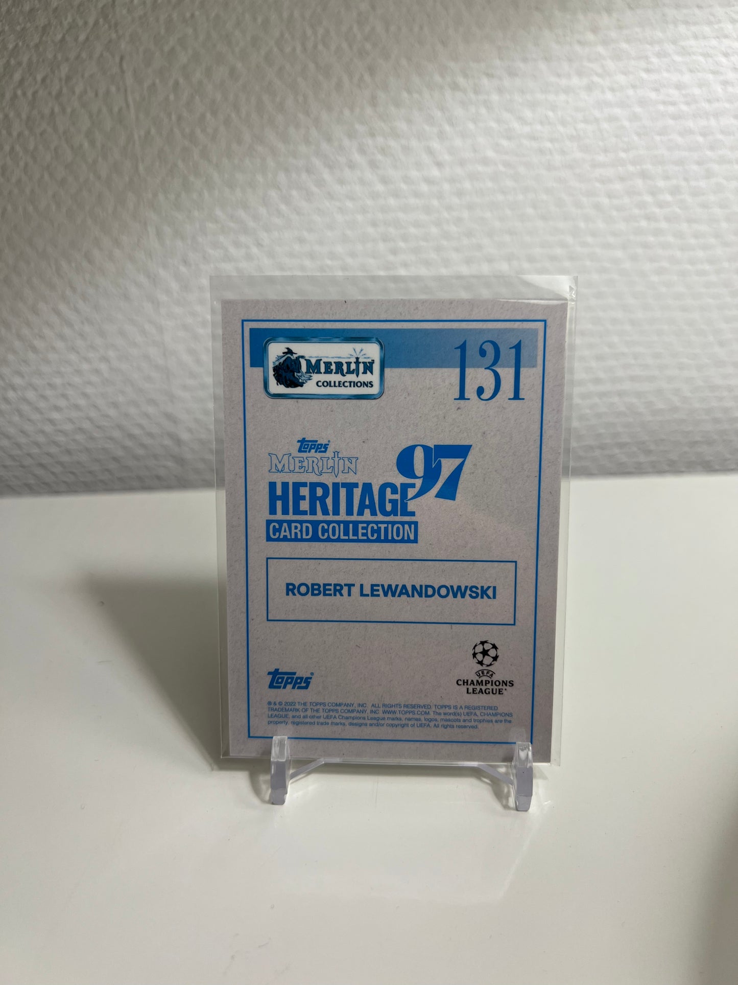 Topps Merlin Heritage 97 21-22 - Robert Lewandowski Action - FC Bayern München