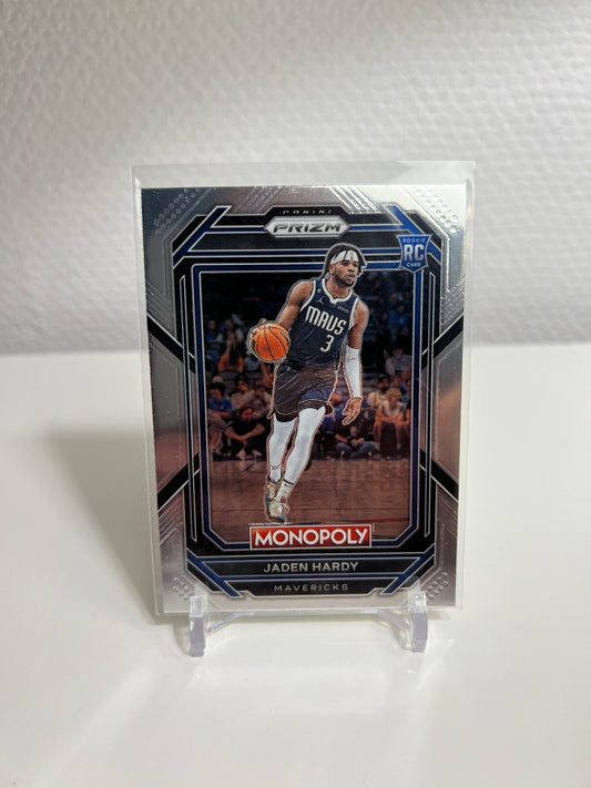 Panini Prizm Monopoly 22-23 - Jaden Hardy RC Card - Dallas Mavericks