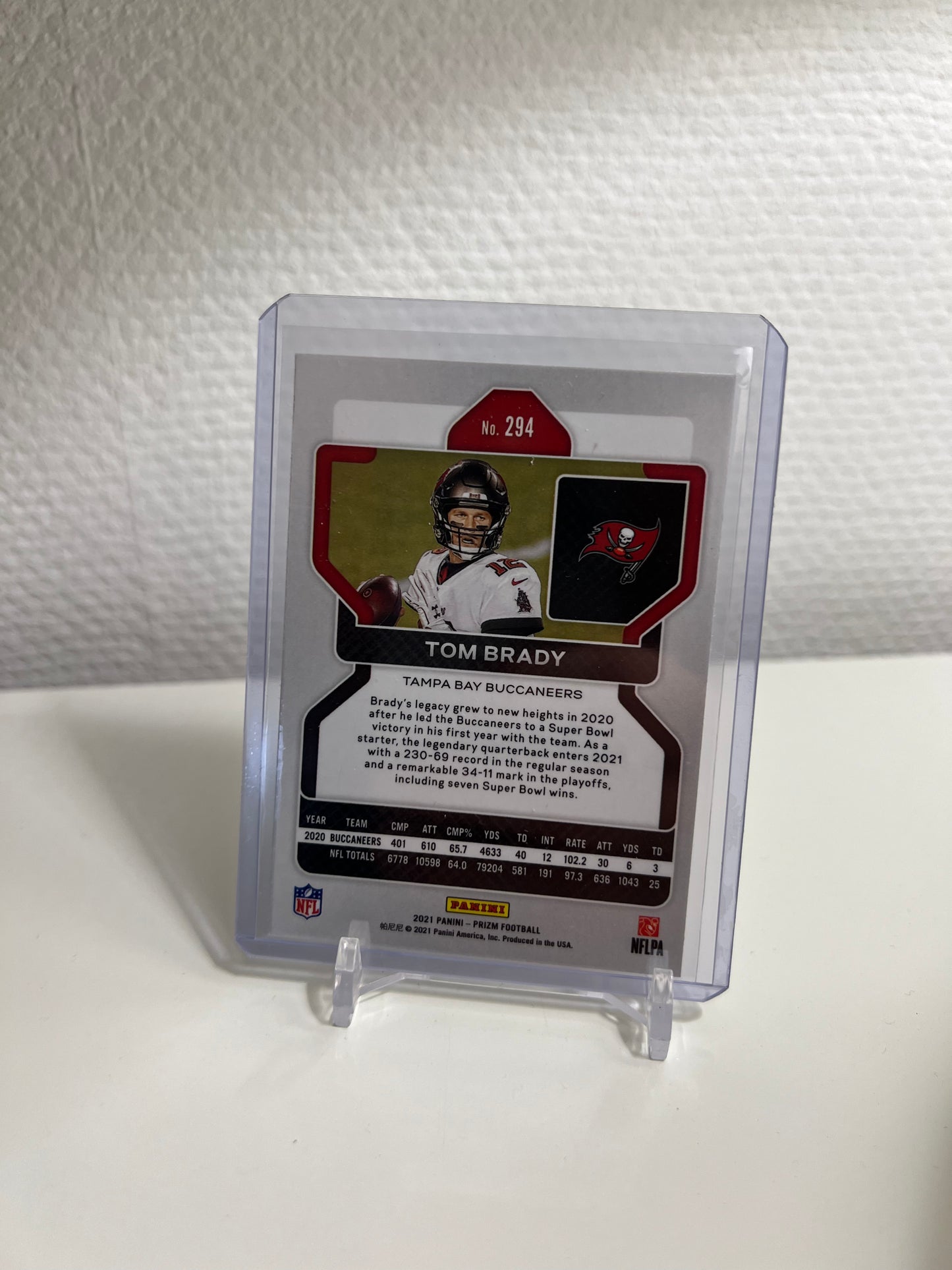 Panini Prizm 21 - Tom Brady - Tampa Bay Buccaneers