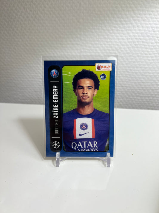 Merlin Heritage 98 22-23 - Warren Zaire-Emery RC Card - Paris Saint-Germain