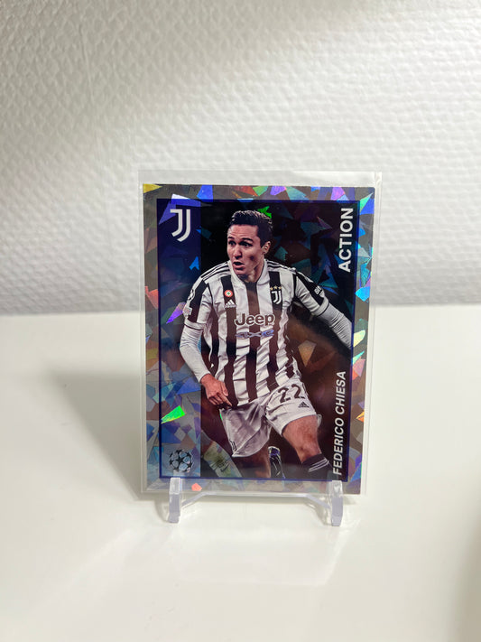 Topps Merlin Heritage 97 21-22 - Federico Chiesa Action - Juventus Turin