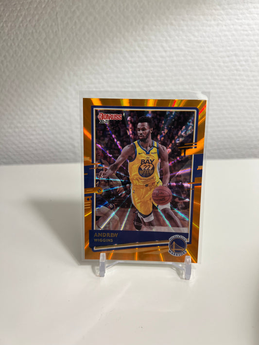 Panini Donruss 20-21 - Andrew Wiggins Orange Laser - Gold State Warriors