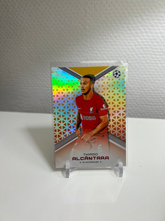 Topps Platinum Curated Set 22-23 - Thiago Alcantara Playmaker - FC Liverpool