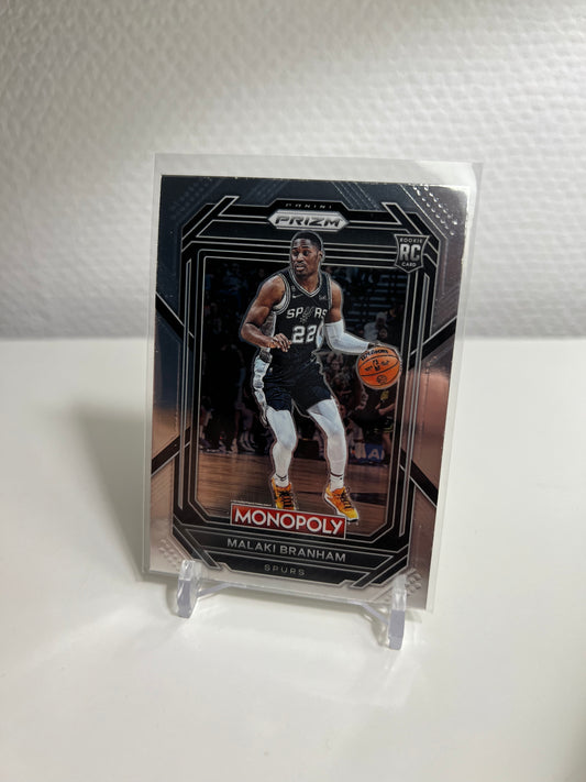 Panini Prizm Monopoly 22-23 - Malaki Branham RC Card - San Antonio Spurs