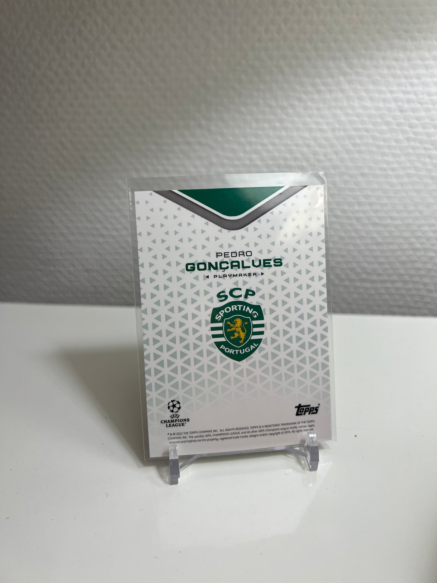 Topps Platinum Curated Set 22-23 - Pedro Goncalves Playmaker - Sporting Lissabon
