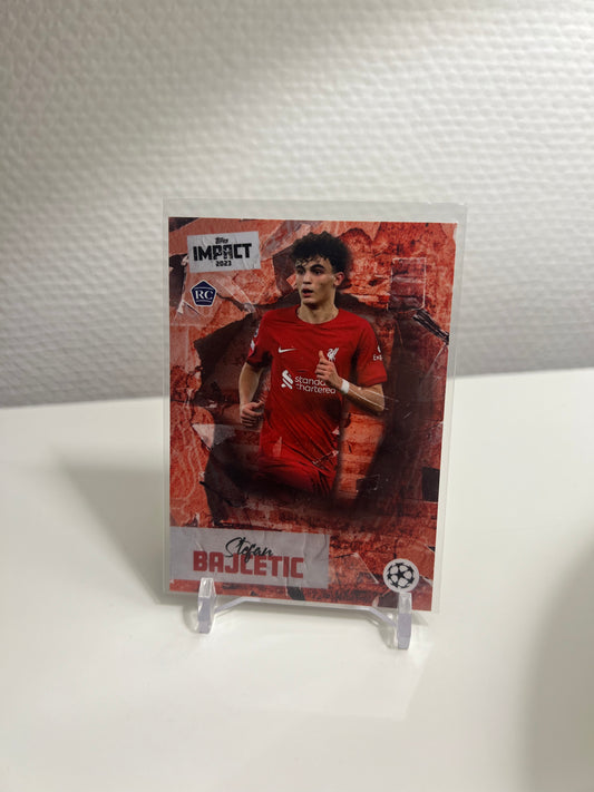Topps Impact 22-23 - Stefan Bajcetic RC Card - FC Liverpool