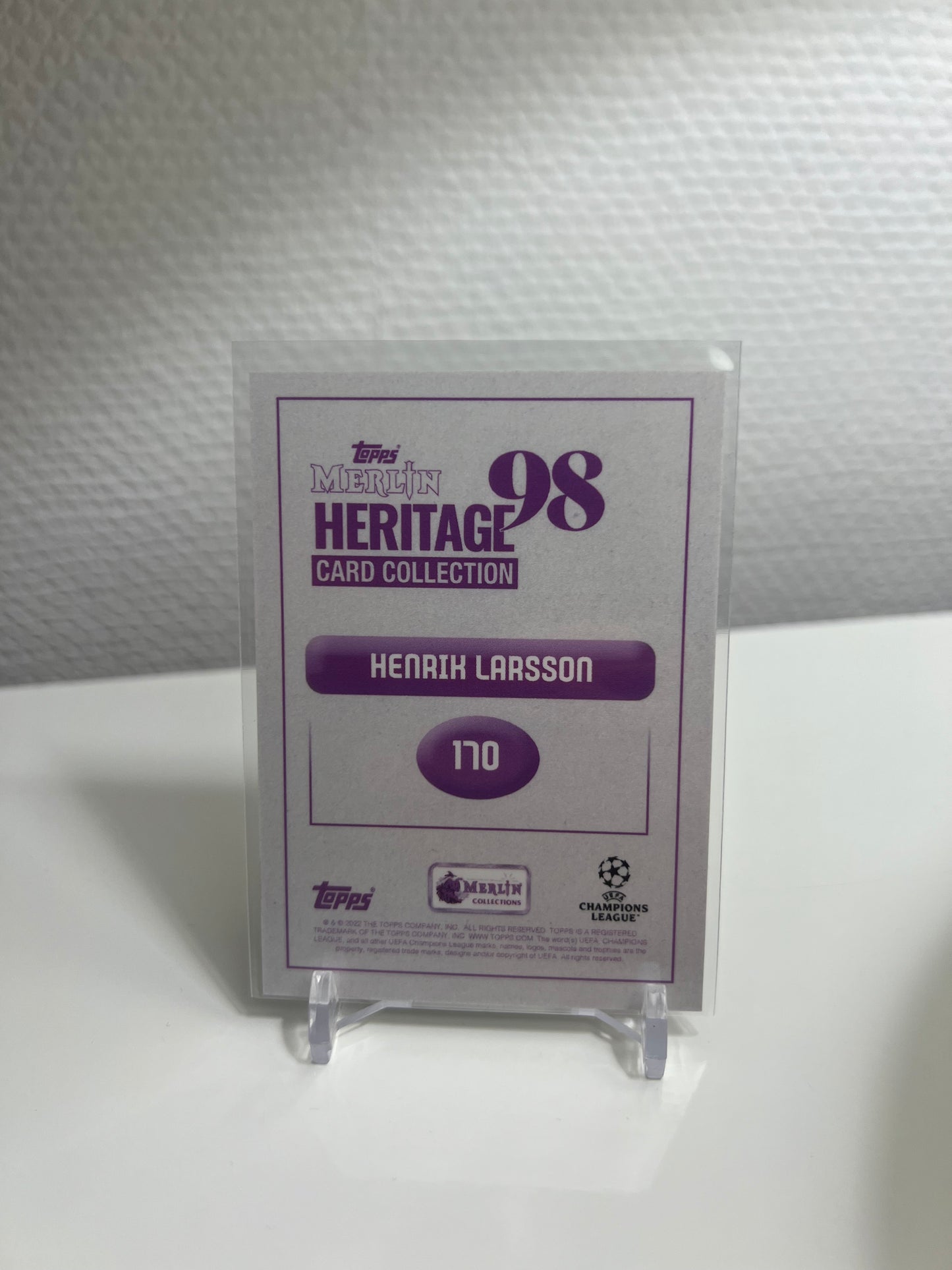 Merlin Heritage 98 22-23 - Henrik Larsson Legend - Celtic Glasgow