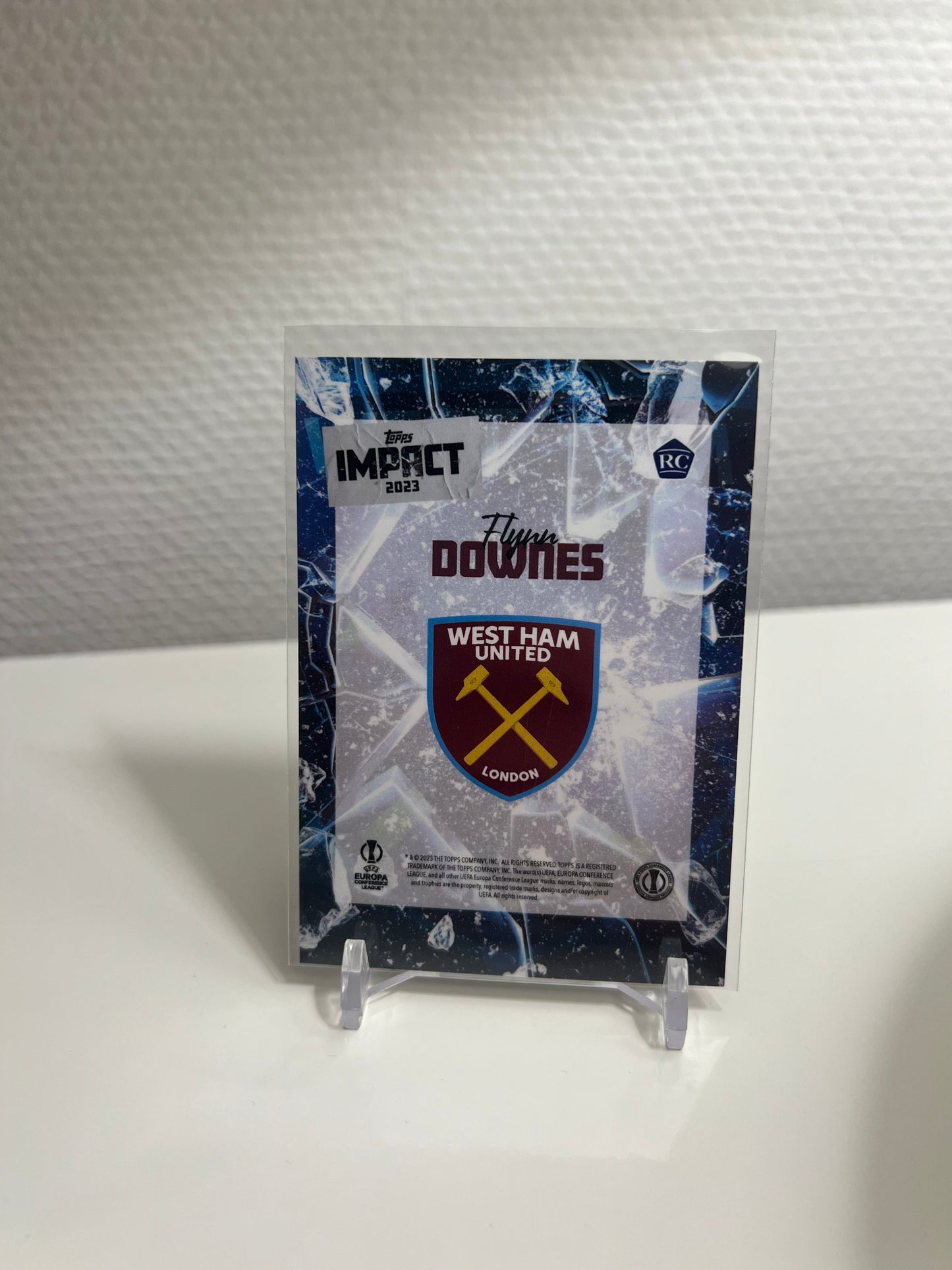 Topps Impact 22-23 - Flynn Downes RC Card - West Ham United